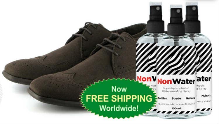 NonWater Spray Review - Best Hydrophobic Spray for Shoes